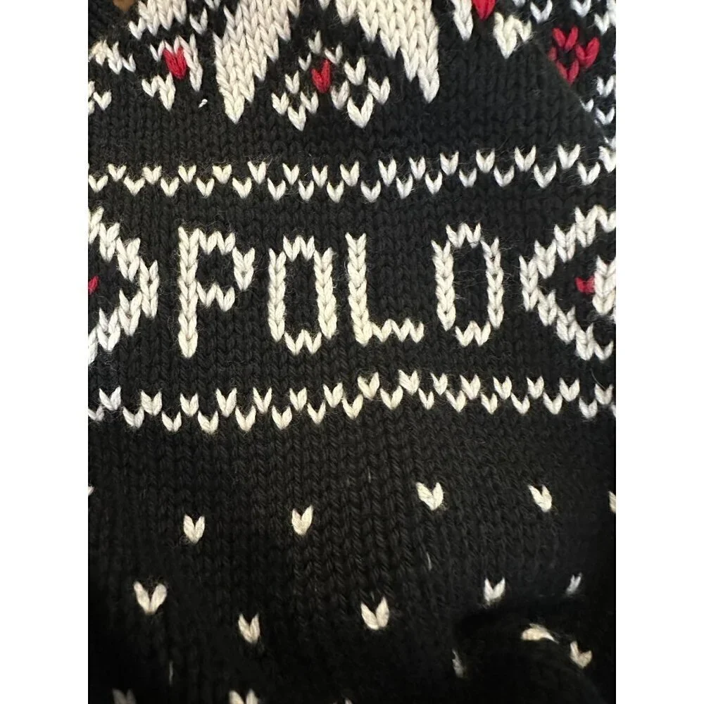 NWT Polo Ralph Lauren Snowflake Cotton-Cashmere Cardigan 3XLT